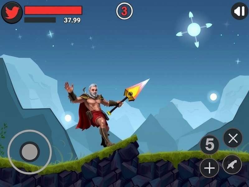 Heroic Mace Avenger gameplay screenshot